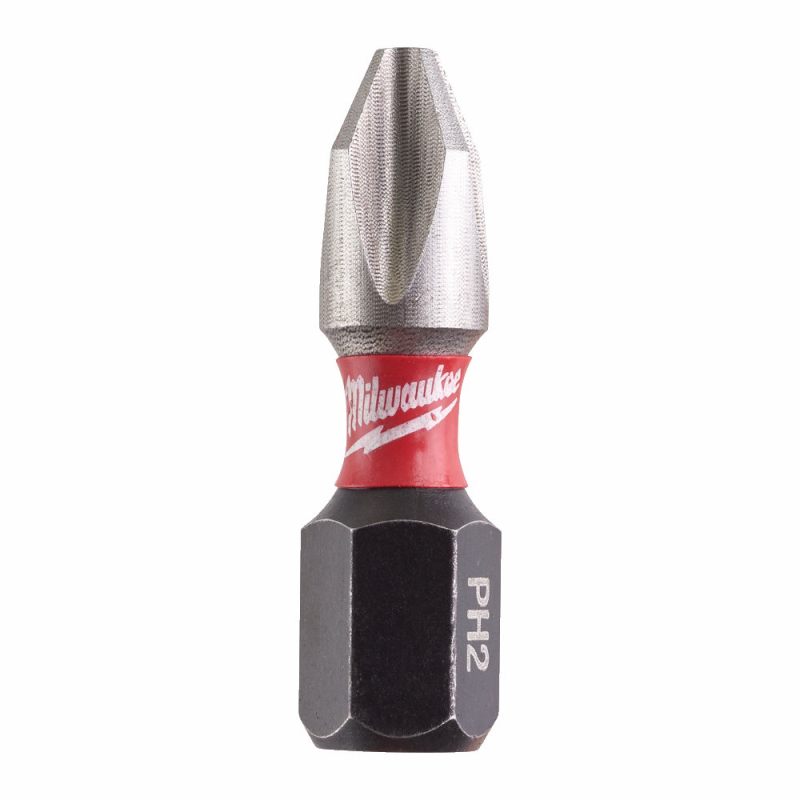 BIT PH2 IMPACT 25MM 1/4" MILWAUKEE