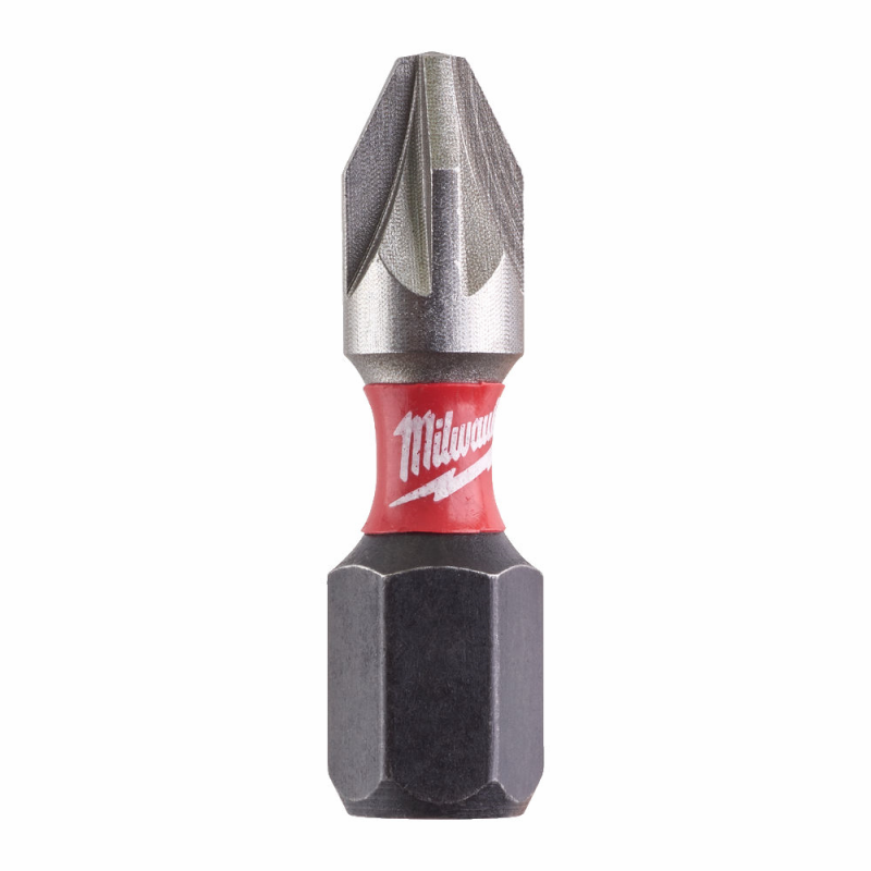 BIT PZ2 IMPACT 25MM 1/4" MILWAUKEE