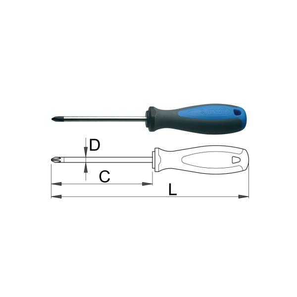 SURUBELNITA PH2 100 MM 615TBI UNIOR