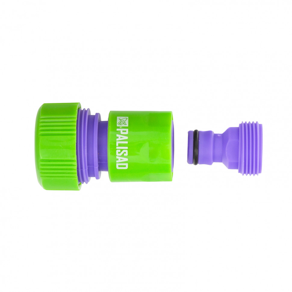 SET CONECTOR FURTUN 3/4 CU ADAPTOR FE 3/4" PLASTIC PALI